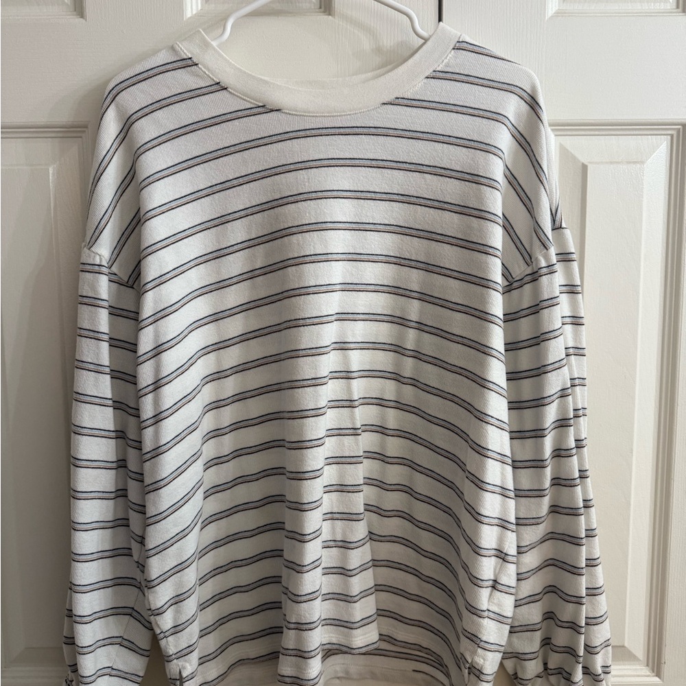 Madewell Striped Long Sleeve Top